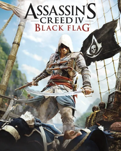 Capa de Assassin's Creed IV Black Flag para Xbox 360 – Ação / Aventura (AÇÃO / AVENTURA) • 8.4 GB • King Games Brasil