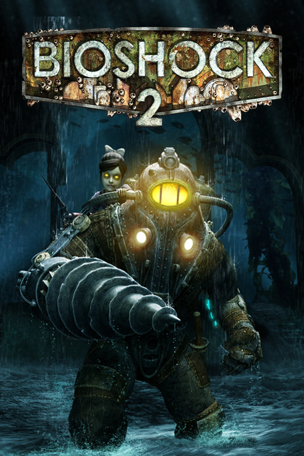 Capa de BioShock 2 (2010) para Xbox 360 – FPS / Tiro (FPS / TIRO) • 5.9 GB • King Games Brasil