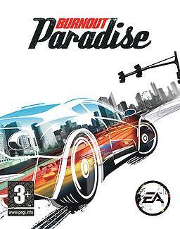 Capa de Burnout Paradise para Xbox 360 – Corrida (CORRIDA) • 3.0 GB • King Games Brasil
