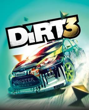 Capa de DiRT 3 para Xbox 360 – Corrida (CORRIDA) • 5.5 GB • King Games Brasil
