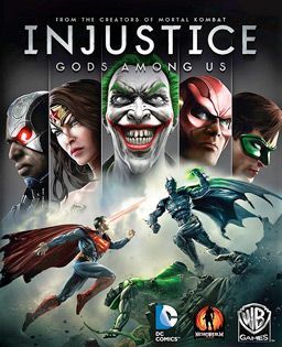 Capa de Injustice: Gods Among Us para Xbox 360 – Ação / Aventura (AÇÃO / AVENTURA) • 7 GB • King Games Brasil
