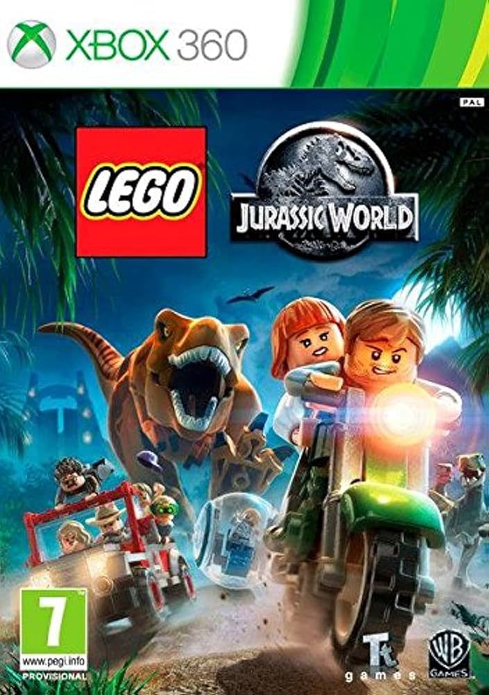 Capa de LEGO Jurassic World para Xbox 360 – Infantil (INFANTIL) • 5.6 GB • King Games Brasil