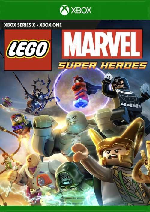 Capa de LEGO Marvel Super Heróis para Xbox 360 – Infantil (INFANTIL) • 4.7 GB • King Games Brasil