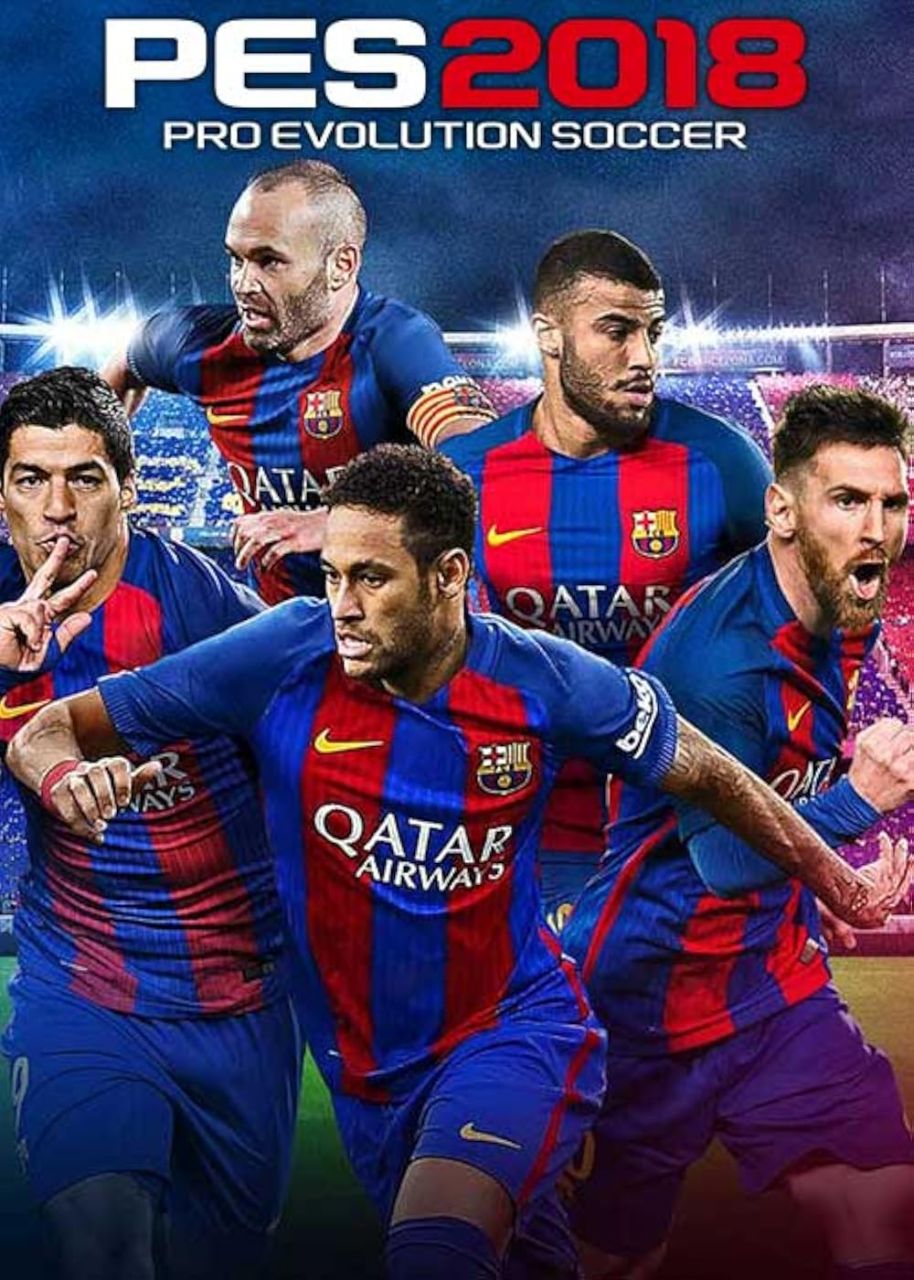 Capa de PES 2018 para Xbox 360 – Esportes (ESPORTES) • 6.0 GB • King Games Brasil